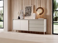 Modern beige Kommode 
