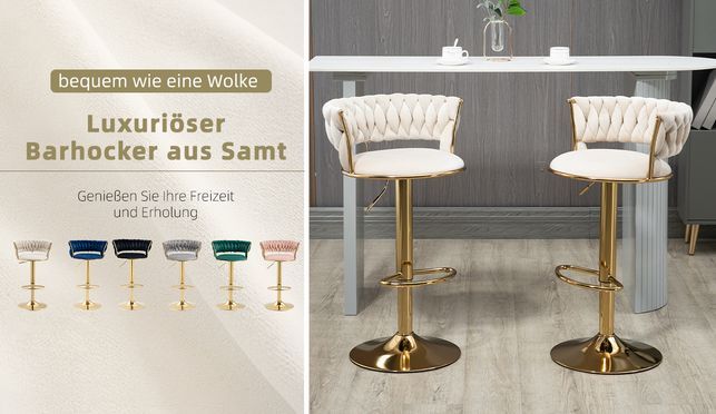 Multifunktionaler Barhocker: Bequem und vielseitig