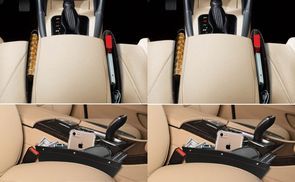 chaqlin Set auto-accessoires met dier / wolf, bedrukking met grijze wolf, autostoelhoezen rugleuninghoes achterbankhoes voor zitting, autostoelhoezen, volledige set van 4 stuks, universele pasvorm