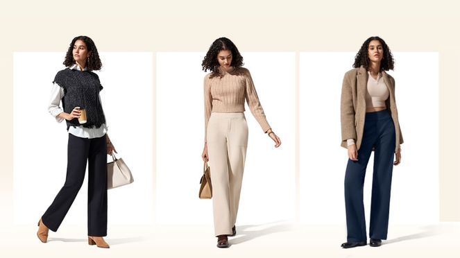 G4Free Damen Thermohose mit Fleecefutter und Taschen