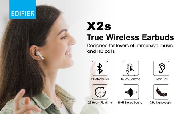 X2s True Wireless Earbuds-Kopfhörer