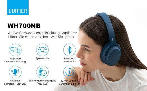 WH700NB Aktive Geräuschunterdrückung Kopfhörer