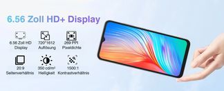 90Hz 6,56 Zoll GroBer Bildschirm