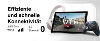 WiFi 6 Tablet + BT 5.0 + 3,5mm Kopfhörerbuchse