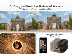 Profi Dreifachkamera für Studioqualität in jeder Situation