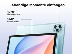 13 MP Kamera & Dual Lautsprecher mit sattem Klang