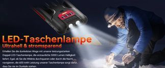 Ultrahelle LED Taschenlampe – Leuchtend und stromsparend