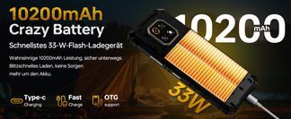 10200 mAh Akku und OTG