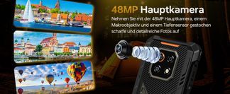 48 MP Hauptkamera und 16 MP Frontkamera