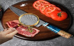 Geschmiedet mit 67 Schichten Stahlplatte, langlebig