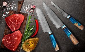 Geschmiedet mit 67 Schichten Stahlplatte