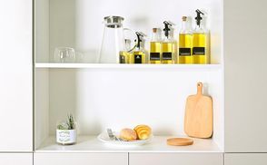 Spezielles Design der Flasche