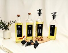 Perfektes Ölflaschen zum Befüllen Set