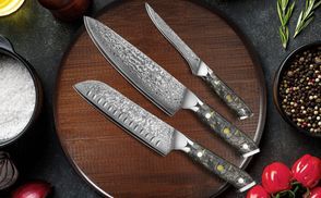 67 Lagen VG10 Damaststahl Klingen