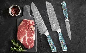 67 Lagen VG10 Damaststahl Klingen