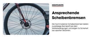 Ansprechende Scheibenbremsen