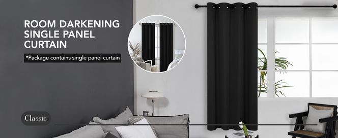 Deconovo Blickdichte Gardinen