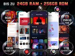 Android 14 Und 24GB RAM 256GB ROM