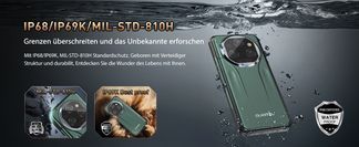 IP68/IP69K/MIL STD 810H