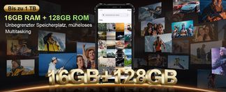 Android 14 Und 16GB RAM 128GB ROM
