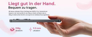 9,3mm schlankes Gehäusedesign