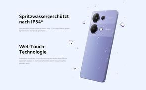 Spritzwassergeschützt nach IP54*