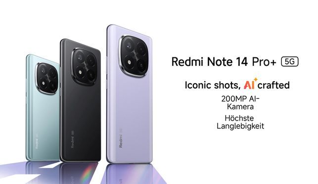 Xiaomi Redmi Note 14 Pro+ 5G: überlegene Leistung und Spitzentechnologie