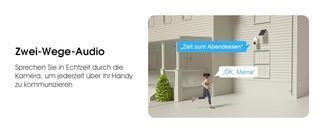 Kompatibilität mit Alexa Geräten & Zwei Wege Audio