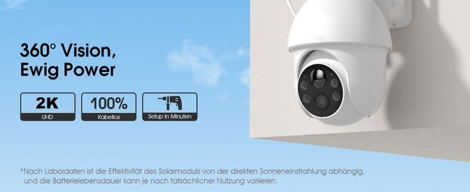 2K QHD & 100% kabellos