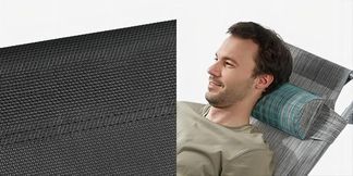 Hochwertiges Kunstfasergewebe & Abnehmbare Kopfstütze