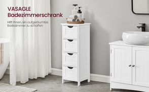 VASAGLE Badezimmerschrank