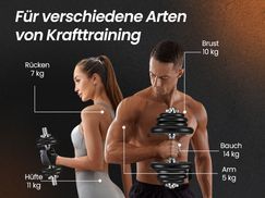 Für verschiedene Arten von Krafttraining