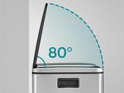 Öffnungswinkel 80°