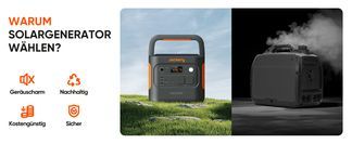 Why choose a Jackery solar generator?
