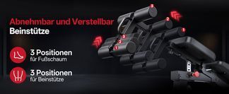 Abnehmbare, Verstellbare Beinstütze
