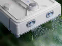Sprühsystem mal vier 4 fache Sprühdüsen