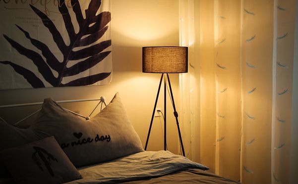 Tomons Stehlampe LED Dimmbar Stehleuchte Moderne mit Dreibeinstativ aus Metall, Standleuchte