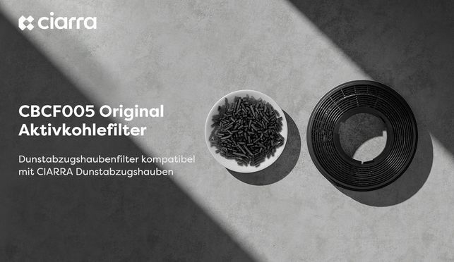Original Aktivkohlefilter x 1er (2 Stück) Dunstabzugshaubenfilter Umluft Kohlefilter Filter
