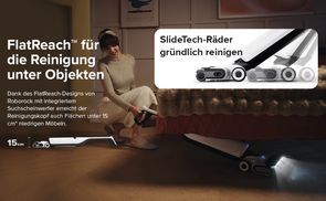 FlatReach für die Reinigung unter Möbeln