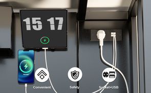  USB-Ladeanschlüsse & Steckdosen