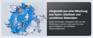 Robustes Wasserrudergerät für Stabilität 