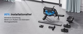 90% vormontiert, in Minuten startklar 