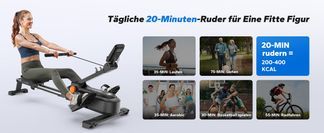 20 Minuten Rudern – Maximale Trainingseffizienz 