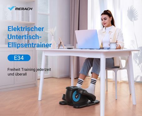 MERACH Mini Ellipsentrainer – Kompaktes, elektrisches Training für überall & jederzeit