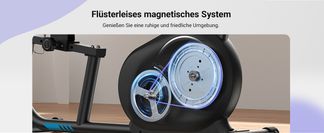 Leises magnetisches System – entspanntes Training 