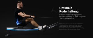 Optimale Ruderhaltung für sicheres Training