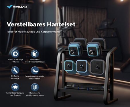 MERACH Hantelset – Ihr vielseitiger Fitness Partner