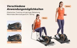 Flexibles Training sitzend oder stehend!