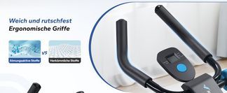 Ergonomische Griffe & atmungsaktive Materialien!