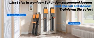 Lässt sich in wenigen Sekunden zusammenklappen 